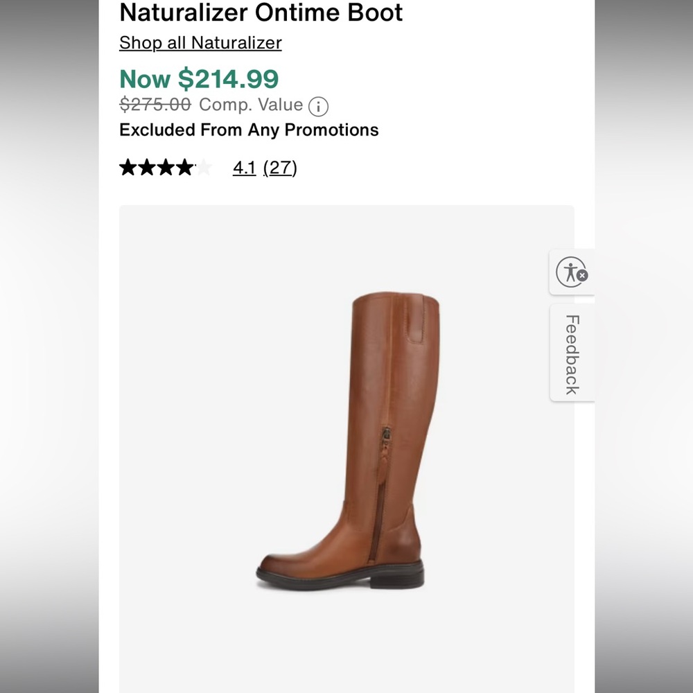 Brown Leather Riding Boots - Picture 3 of 7